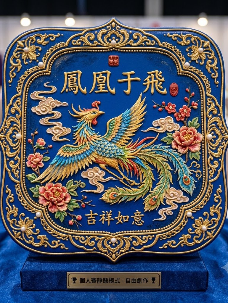 藝術糖霜匾額創作組(靜態組)
