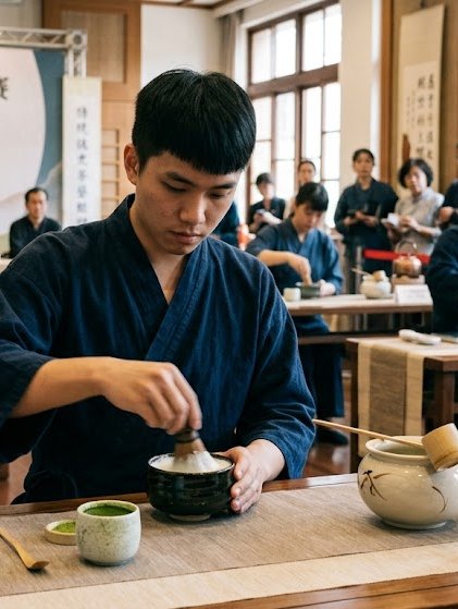 傳統茶藝點茶組(動態組)