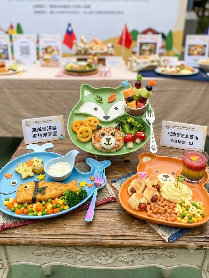 兒童創意套餐組(靜態組)